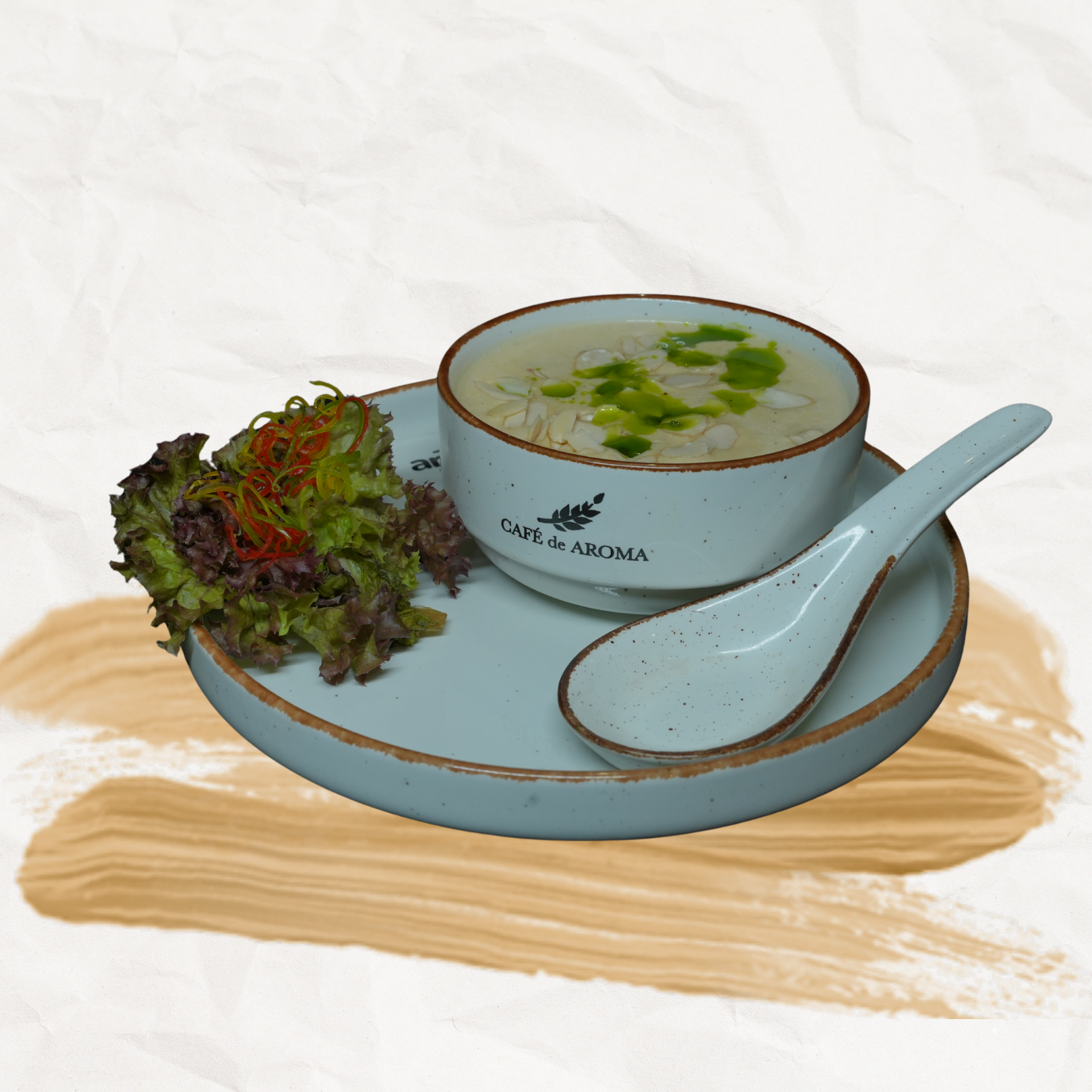 Creamy Chicken Almond Soup